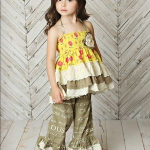 Mustard Pie Pirouette Top Yellow